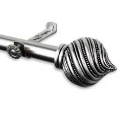 Rod Desyne Bisque Curtain Rod 0.8125 Diameter 120 - 170