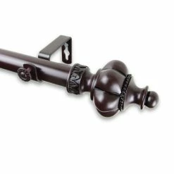 Rod Desyne Terra Curtain Rod 1 Inch Dia 160-240 Inch