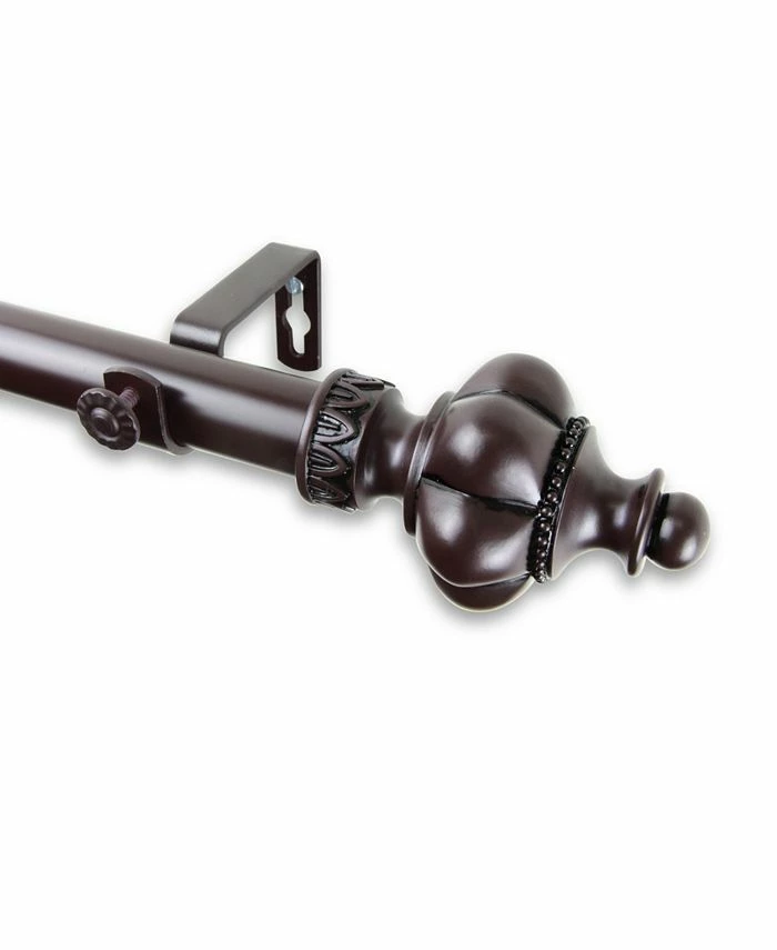 Rod Desyne Terra Curtain Rod 1 Inch Dia 160-240 Inch