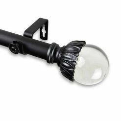 Rod Desyne Pixie Curtain Rod 1 Inch Dia 120-170 Inch