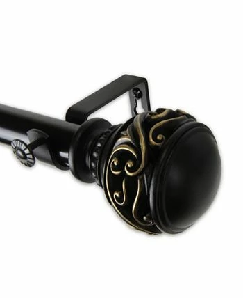 Rod Desyne Isabella Curtain Rod 1 OD 48-84 Inch - Image 6