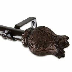 Rod Desyne Verda Curtain Rod 1 OD 66-120 Inch