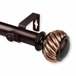 Rod Desyne Baldir Curtain Rod 1 OD 48-84 Inch