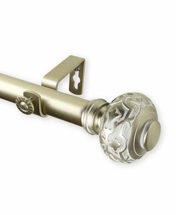 Rod Desyne Maple Curtain Rod 1 OD 160-240 Inch - Image 6