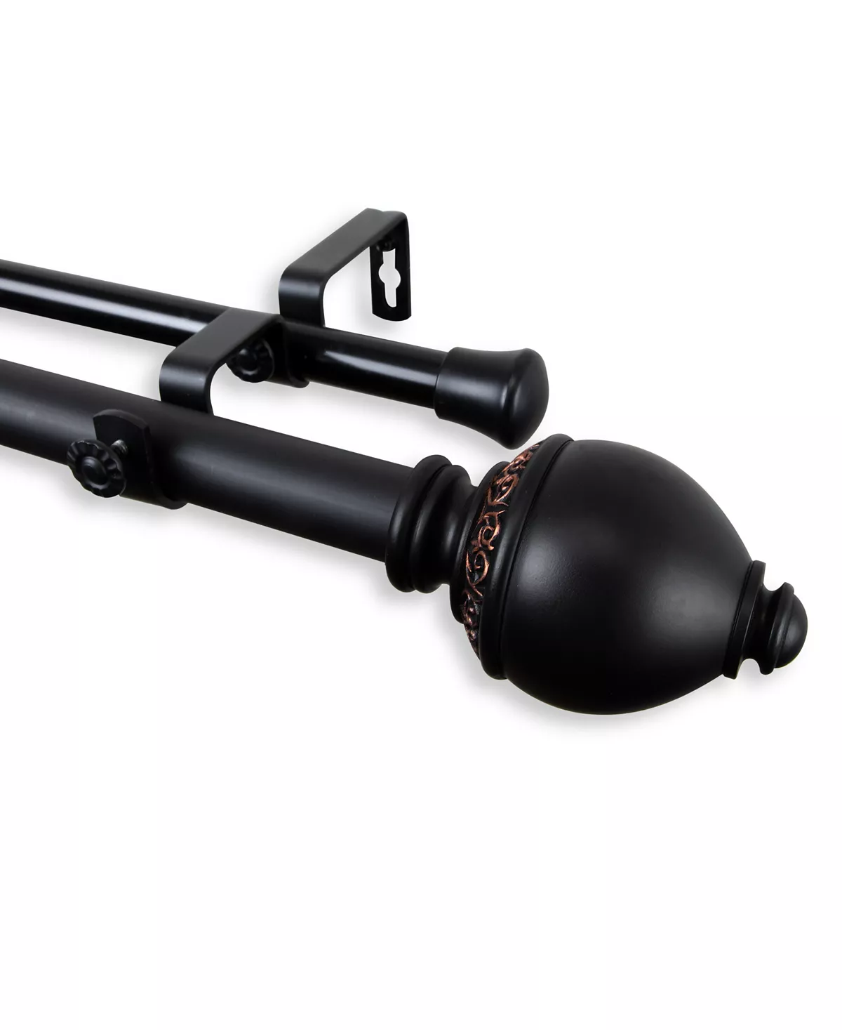 Rod Desyne Amona Double Curtain Rod 1 OD - Image 2