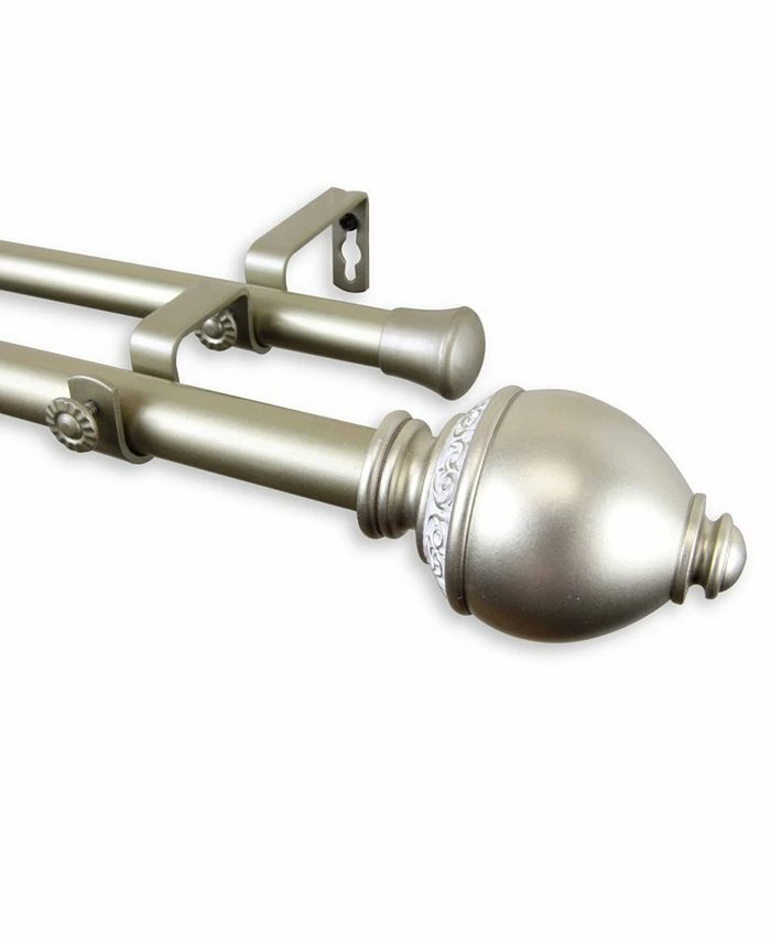 Rod Desyne Amona Double Curtain Rod 1 OD 160-240 Inch - Image 4