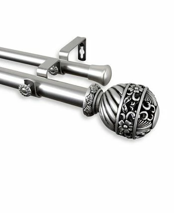 Rod Desyne Lanette Double Curtain Rod 1 OD 48-84 Inch - Image 5