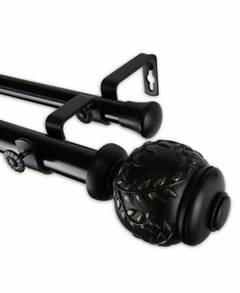 Rod Desyne Colette Double Curtain Rod 1 OD 48-84 Inch - Image 3