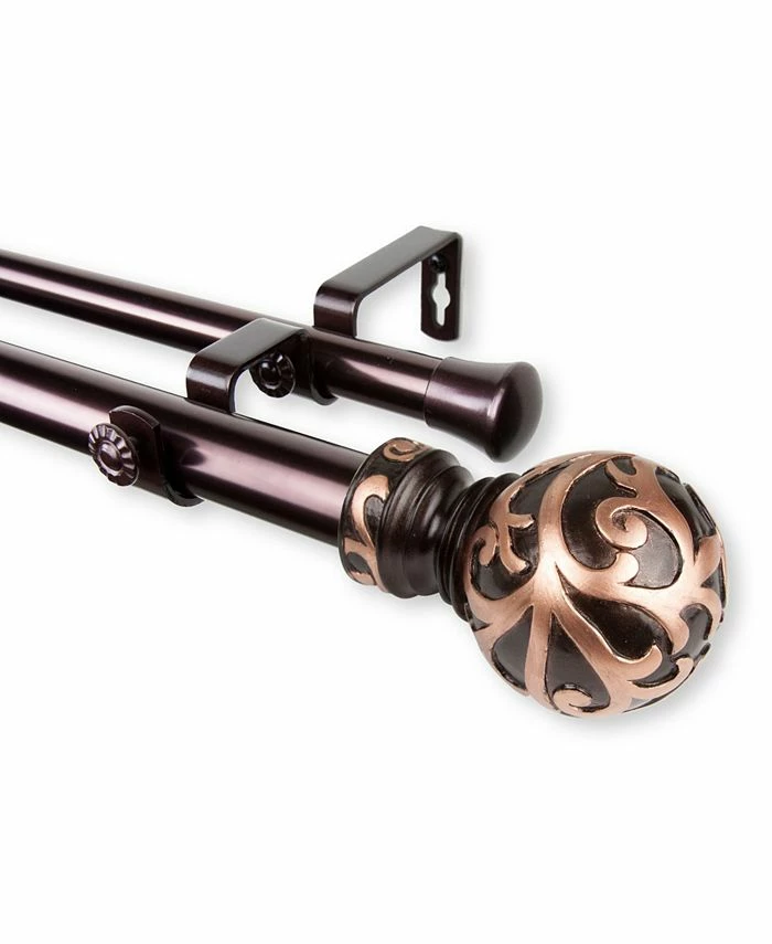 Rod Desyne Cypress Double Curtain Rod 1 OD