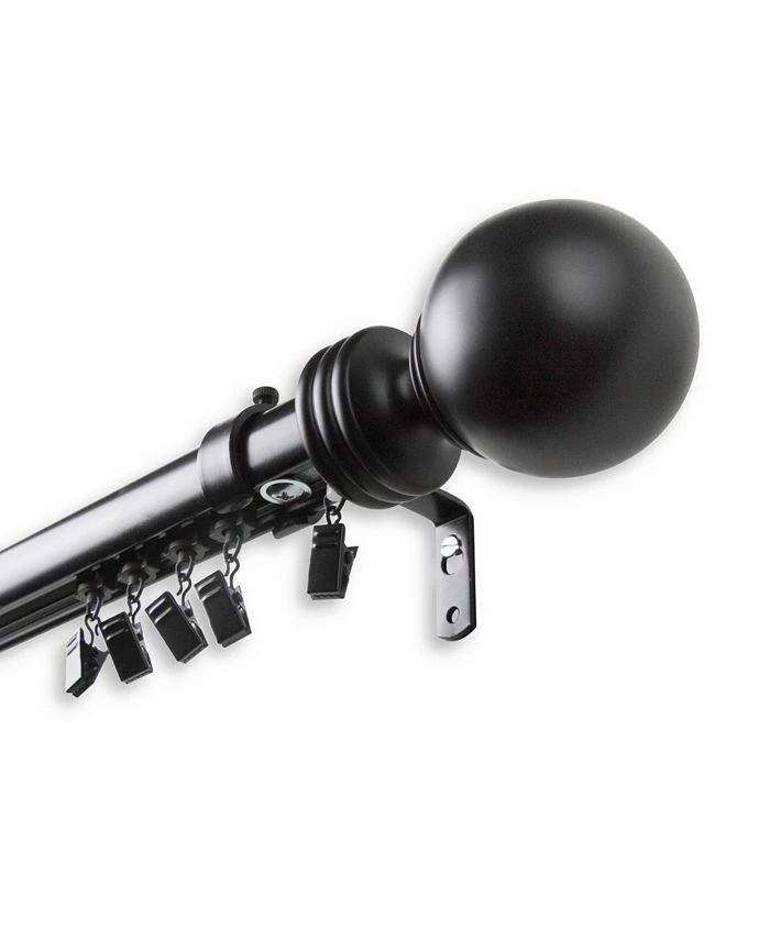 Rod Desyne Sphere Contemporary Traverse Rod 86-120 Inch