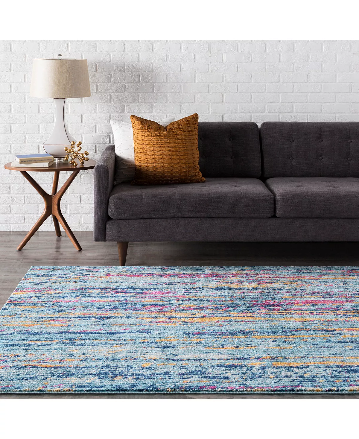 Surya Harput HAP-1016 Teal 2' X 3' Area Rug - Image 4