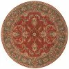 Surya Caesar CAE-1007 Rust 4' Round Area Rug