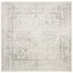 Safavieh Adirondack Ivory And Silver 6'7 X 6'7 Square Area Rug