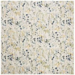 Safavieh Evoke Ivory And Yellow 6'7 X 6'7 Square Area Rug