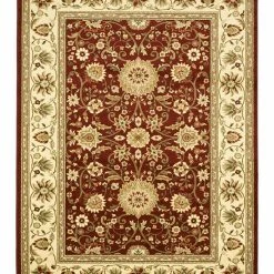 Safavieh Lyndhurst Red And Ivory 8' X 11' Area Rug