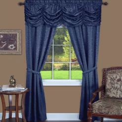 Achim Panache 5 Piece Window Curtain Set, 55x63
