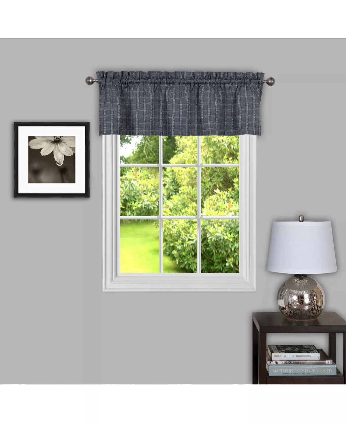 Achim Sydney 58x14 Window Curtain Valance - Image 2