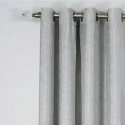 Achim Taylor Lined Grommet Window Curtain Panel, 50x63