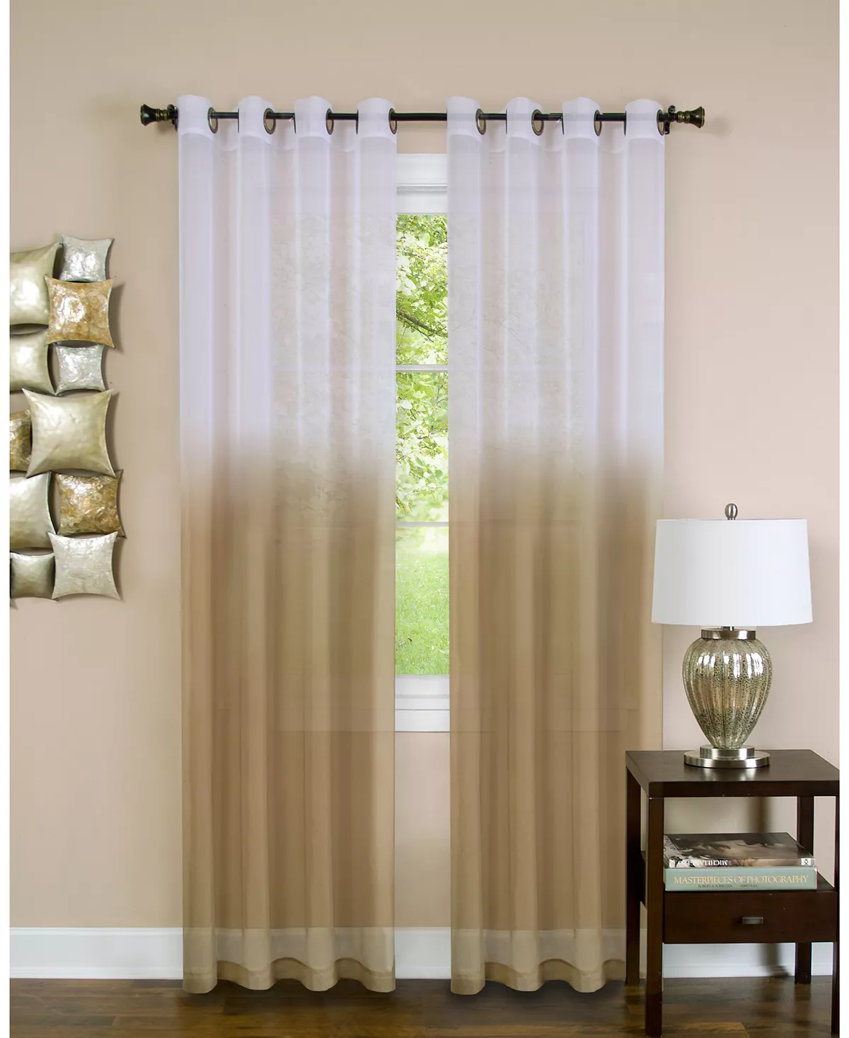 Achim Essence Window Curtain Panel, 52x63