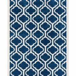 Safavieh Amherst Navy And Beige 4' X 6' Area Rug