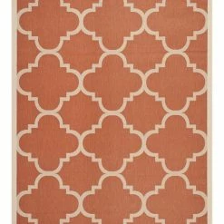 Safavieh Courtyard Terracotta 9' X 12' Sisal Weave Area Rug