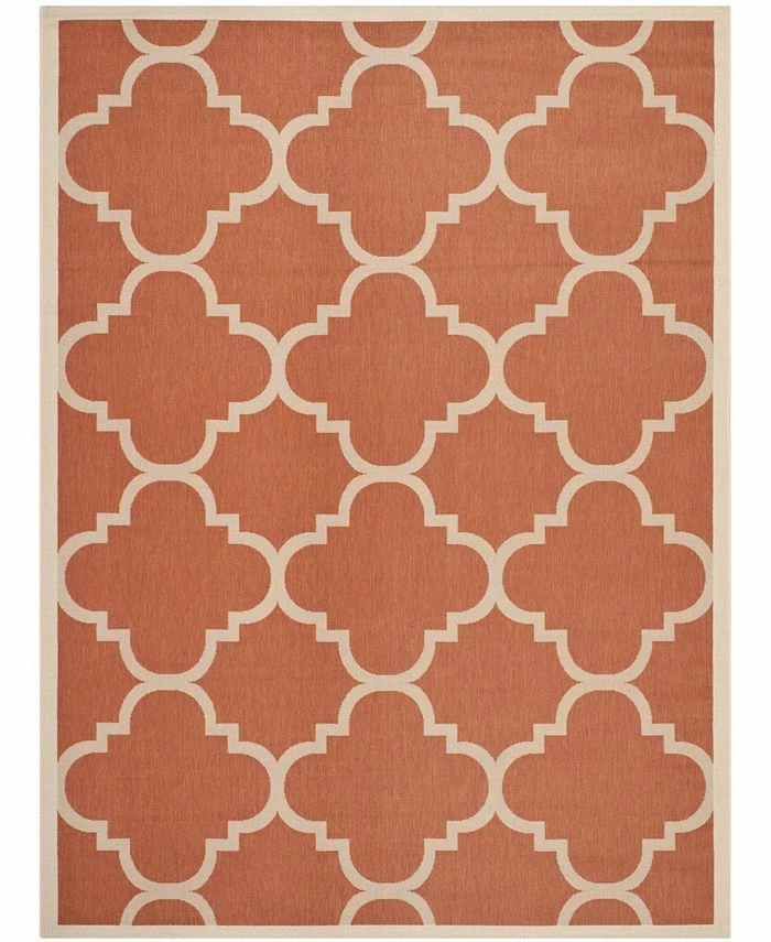 Safavieh Courtyard Terracotta 9' X 12' Sisal Weave Area Rug