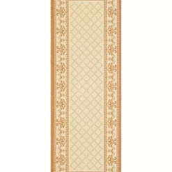 Safavieh Courtyard Natural And Terra 4' X 5'7 Area Rug