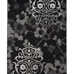 Safavieh Adirondack Black And Silver 4' X 6' Area Rug