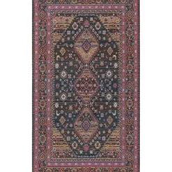 Safavieh Classic Vintage Navy And Pink 8' X 10' Area Rug