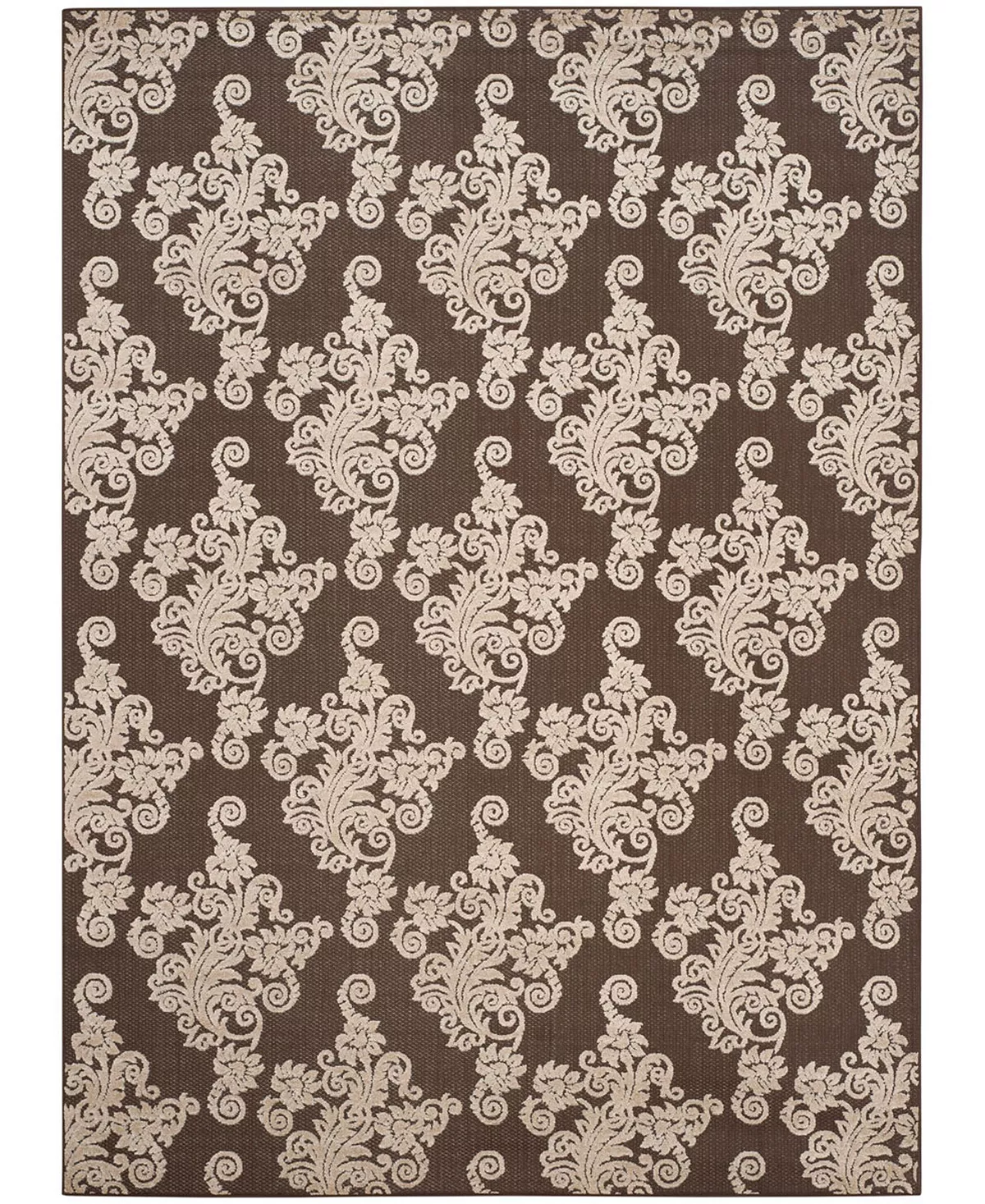 Safavieh Cottage Brown And Beige 8' X 11'2 Area Rug
