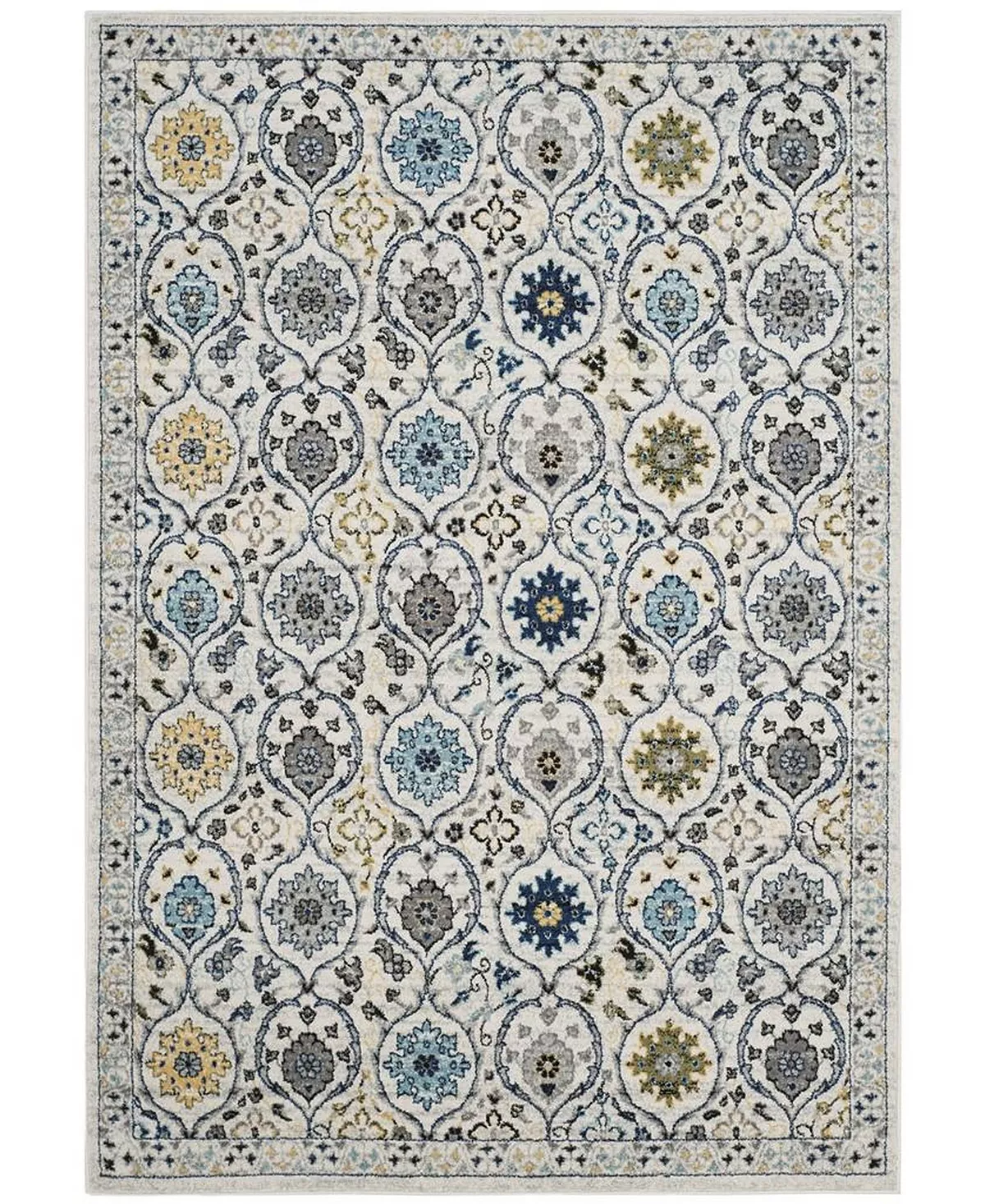 Safavieh Evoke Ivory And Blue 10' X 14' Area Rug - Image 2