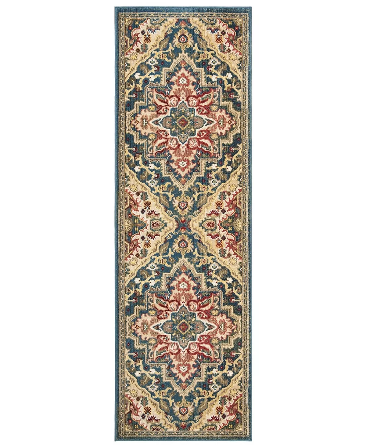 Safavieh Kashan 2'6 X 8' Runner Area Rug - Image 3