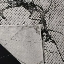 Safavieh Lurex Gray And Black 4' X 6' Area Rug