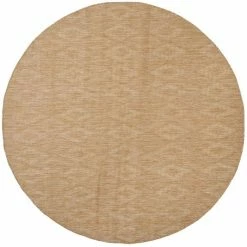 Safavieh Courtyard Natural 6'7 X 6'7 Round Area Rug