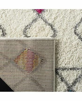 Safavieh Fiesta Cream And Multi 6'7 X 9'2 Area Rug - Image 2