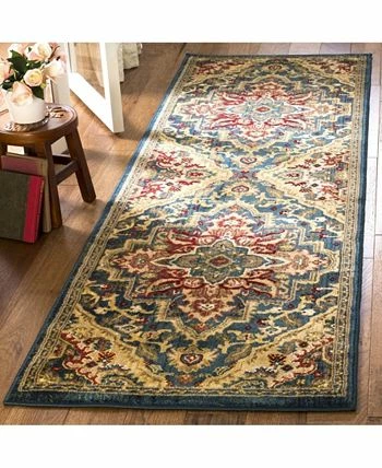 Safavieh Kashan 2'6 X 8' Runner Area Rug - Image 2