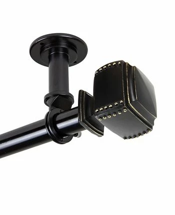 Rod Desyne Bennett 1 Ceiling Curtain Rod/Room Divider 48-84 - Image 3