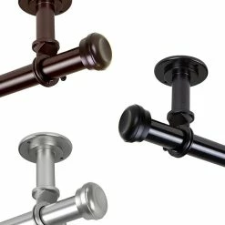 Rod Desyne 1 Ceiling Curtain Rod/Room Divider 160-240