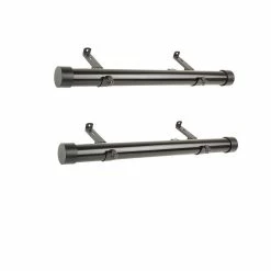Rod Desyne 1.5 Side Curtain Rod 12-20 (Set Of 2)