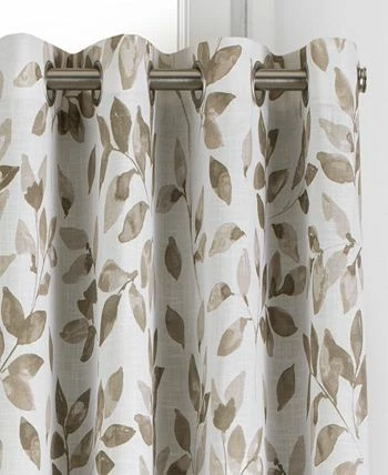 Elrene Avalon Botanical Print 52 X 95 Blackout Curtain Panel - Image 2