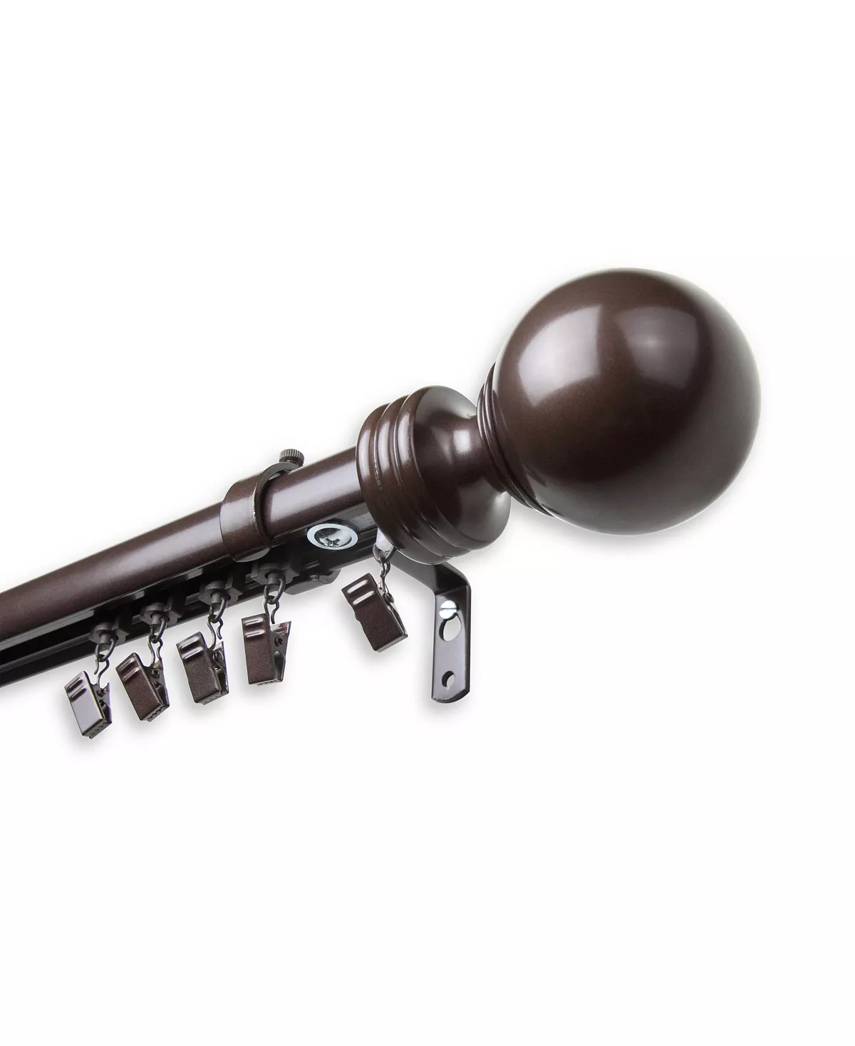 Rod Desyne Sphere Contemporary Traverse Rod 86-120 Inch - Image 6