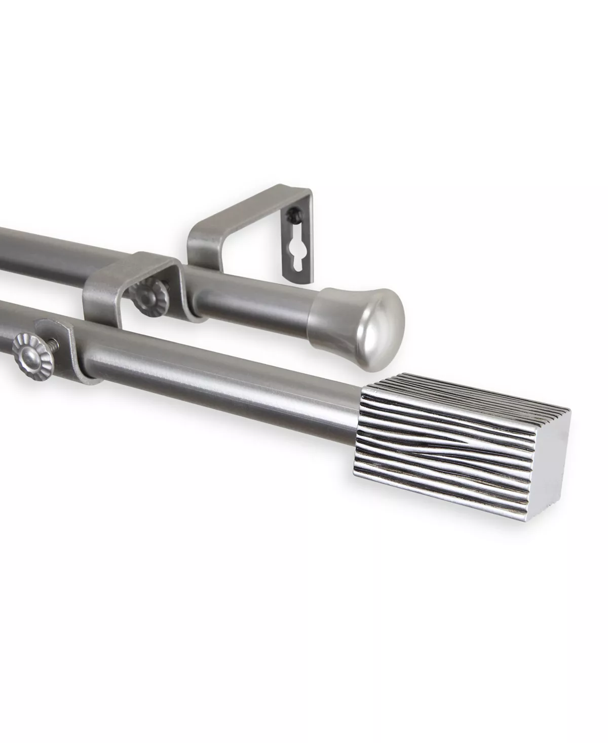 Rod Desyne Alder Double Curtain Rod 13/16 Inch Dia 48-84 Inch - Image 8