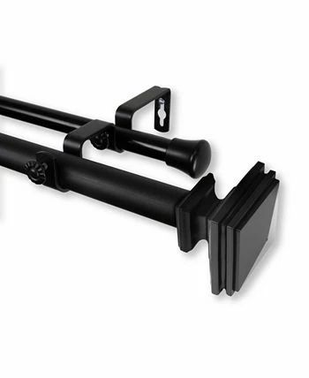 Rod Desyne Bedpost Double Curtain Rod 1 OD 28-48 Inch - Image 7