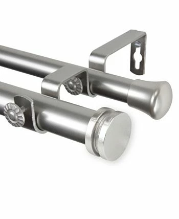 Rod Desyne Bun Double Curtain Rod 1 OD 160-240 Inch - Image 7