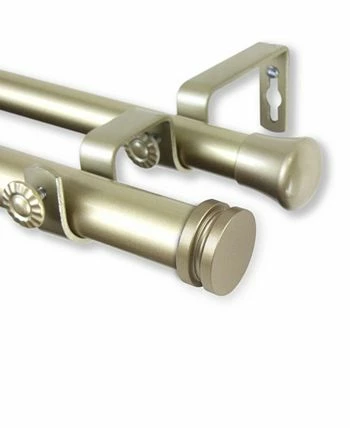 Rod Desyne Bun Double Curtain Rod 1 OD 160-240 Inch - Image 8