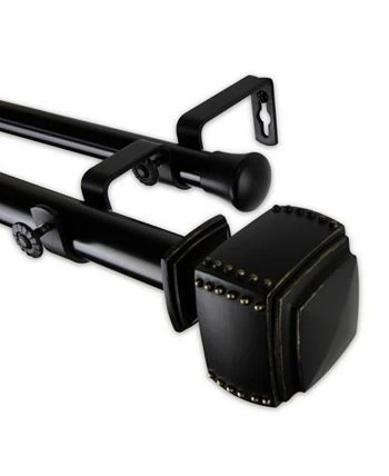 Rod Desyne Bennett Double Curtain Rod 1 OD 28-48 Inch - Image 6