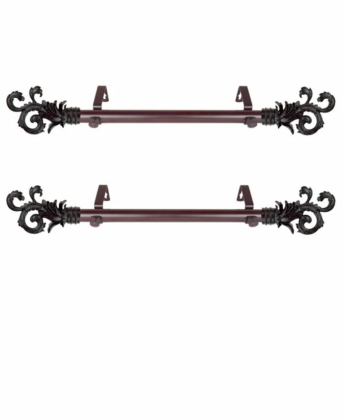 Rod Desyne Plume 1 Side Curtain Rod 12-20 (Set Of 2) - Image 4