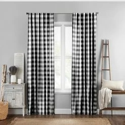 Elrene Farmhouse Buffalo Check 52 X 84 Curtain Panel