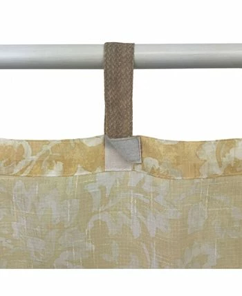 Elrene Verena Sheer Floral 52 X 95 Indoor/Outdoor Tab Top Curtain Panel - Image 2