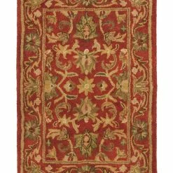 Safavieh Antiquity At52 Green And Gold 2' X 3' Area Rug
